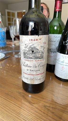 Bordeaux Saint-Émilion Château Cauze 1949