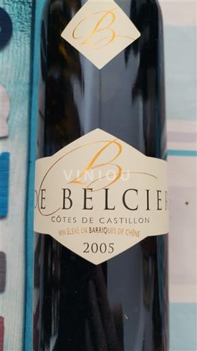 Bordeaux Không được chỉ định Château Belcier 2005
