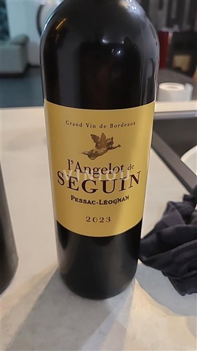 Bordeaux Pessac-Léognan Seguin l'Angelot de Seguin 2023