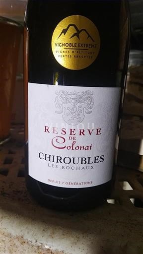 Beaujolais Chiroubles Colonat Réserve Les Rochaux 2023