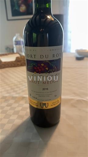 Bordeaux Haut-Médoc Fort du Roy Le Grand Art 2016