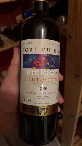 Bordo Haut-Médoc Fort du Roy Le Grand Art 2016