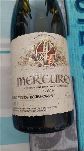 Borgonha Mercurey Premier Cru Dargenvac 2003