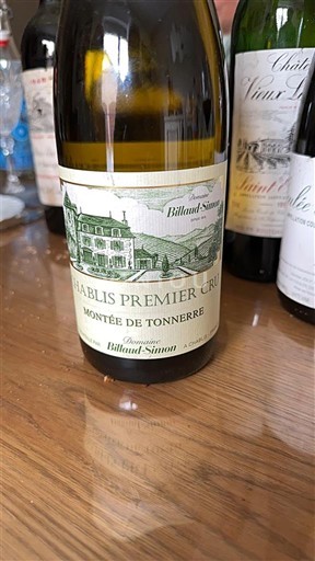 Bourgogne Chablis Premier Cru Domaine Billaud-Simon Montée de Tonnerre 2018