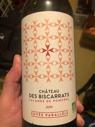 Bordeaux Lalande-de-Pomerol Château Des Biscarrats Parallèle 2019