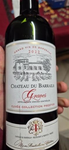Bordeaux Graves Château Barrailh Collection Prestige 2022