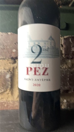 Bordeaux Saint-Estèphe Château Pez 2nd de Pez 2020
