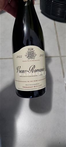 Burgundy Vosne-Romanée Emmanuel Rouget 2022