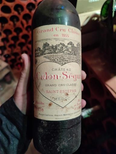 Bordeaux Saint-Estèphe Château Calon-Ségur 1970