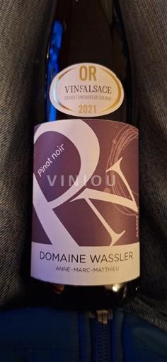 Alsacia Domaine Wassler Pinot Noir 2021
