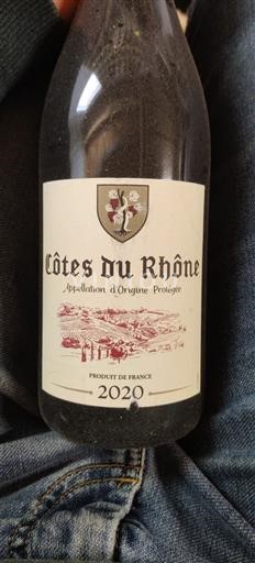 Rhône-dalen Côtes-du-Rhône Union des Vignerons des Côtes du Rhône 2020