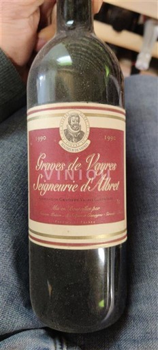Bordeaux Graves-de-vayres Seigneurie Abret 1990