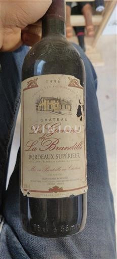 Bordeaux Bordeaux Supérieur Château Les Gravières de la Brandille 1996