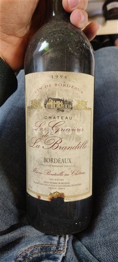 Bordeaux Château Les Gravières de la Brandille 1994