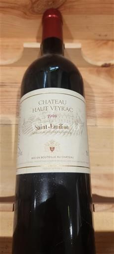 Bordeaux Saint-Émilion Château Haut Veyrac 1998