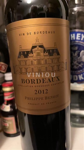 Bordeaux Philippe Benoit 2012