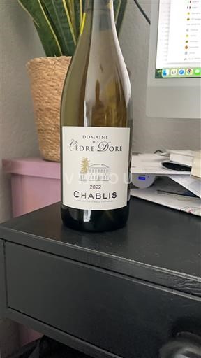 Burgundi Chablis Domaine Cèdre Doré 2022