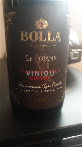 Vénétie Không được chỉ định Bolla Le Poiane 2019