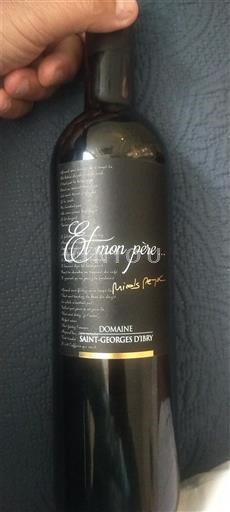 Languedoc-Roussillon Côtes de Thongue Domaine Saint-Georges Ibry Et mon père… 2022