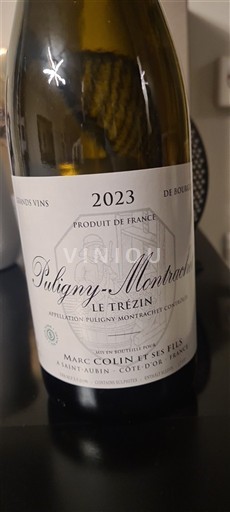 Bourgogne Puligny-montrachet Marc Colin et ses Fils Le Trézin 2023