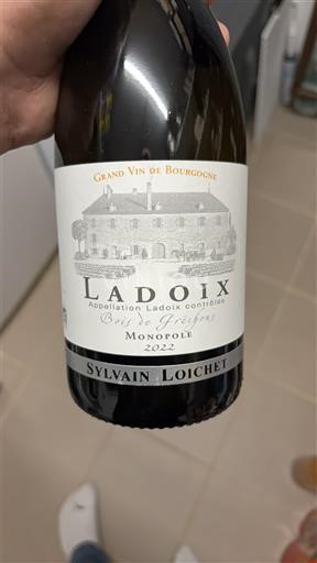 Bourgogne Ladoix Sylvain Loichet Bois de Gréchons Monopole 2022