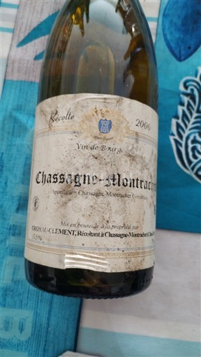Bourgogne Chassagne-montrachet Clement A 2006