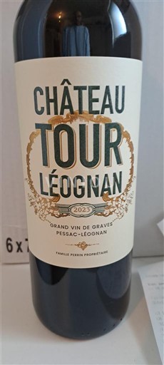 Bordeaux Pessac-Léognan Château Tour Léognan 2023