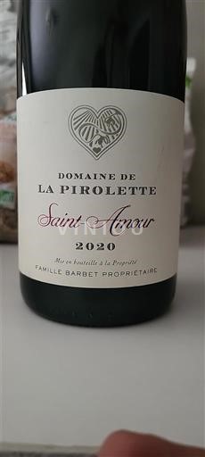 Beaujolais Saint-Amour Domaine de la Pirolette 2020