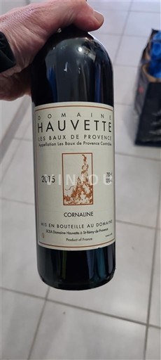 Provence Baux-de-Provence Domaine Hauvette Cornaline 2015