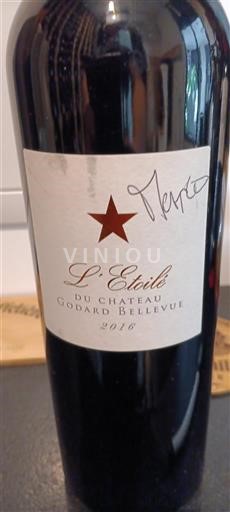 Bordeaux Francs-côtes-de-bordeaux Château Godard Bellevue L'Étoile 2016