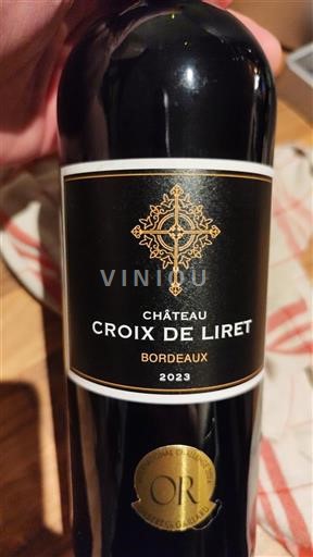 Bordeaux Château Croix de Liret 2023