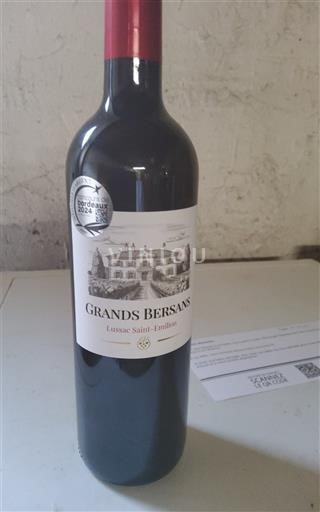 Burdeos Lussac-Saint-Émilion Grands Bersans Sin añada