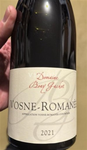 Burgundy Vosne-Romanée Domaine Bony Gachot 2021