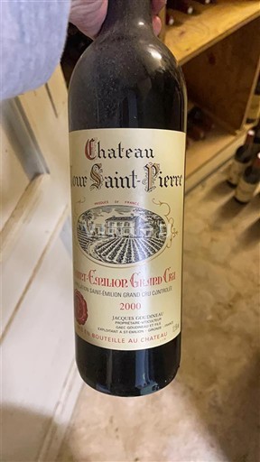 Bordeaux Saint-Émilion Grand Cru Grand Cru Château Tour Saint-Pierre 2000