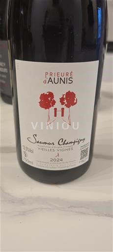 Loire Valley Saumur-Champigny Prieuré Aunis Vieilles Vignes 2024