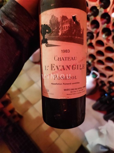 Bordeaux Pomerol Château L'Évangile 1983