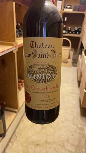 Bordeaux Saint-Émilion Grand Cru Château Tour Saint-Pierre 1998