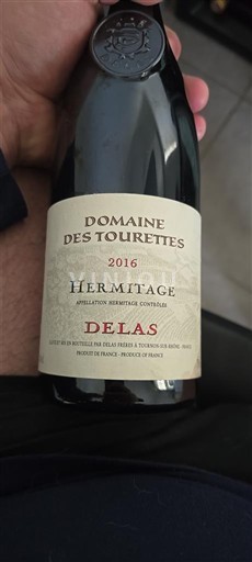 Rhônen laakso Hermitage Domaine Des Tourettes 2016