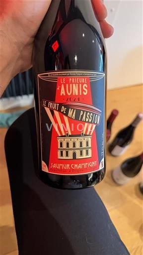 Vallée de la Loire Saumur-champigny Le Prieuré Aunis Le Fruit de Ma Passion 2024