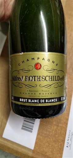 Champanhe Alfred Rothschild et Cie Grande Réserve Não Sazonado