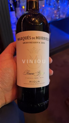 La Rioja Rioja Marqués de Murrieta Finca Ygay Gran Reserva 2015