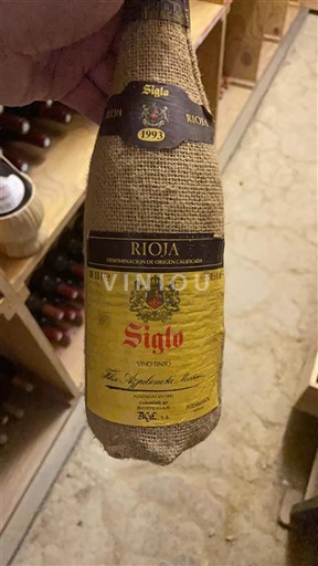 Vin Rouge sec Siglo 1993 Espagne La Rioja Rioja DO