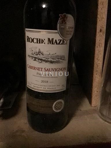 Languedoc y Rosellón País de Oc Roche Mazet Cabernet Sauvignon 2018