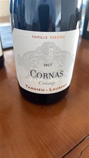 Vallée du Rhône Cornas Tardieu-Laurent Coteaux 2017