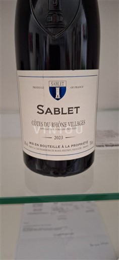 Údolí Rhôny Côtes-du-Rhône-villages Sablet 2023