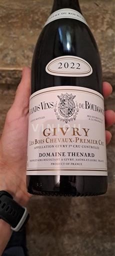 Burgundi Givry Premier Cru Domaine Thénard Les Bois Chevaux - Premier Cru 2022