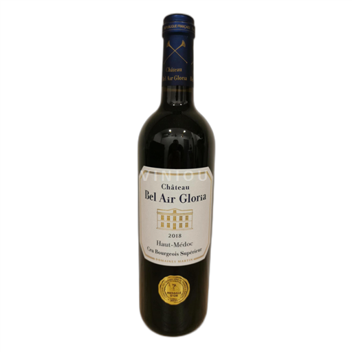 Burdeos Haut-Médoc Château Bel Air Gloria 2018