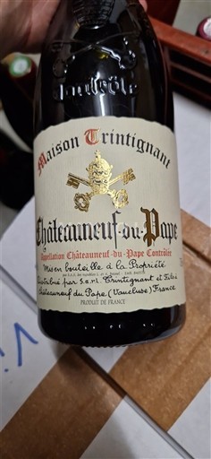 Vale do Ródano Châteauneuf-du-Pape Maison Trintignan Não Sazonado
