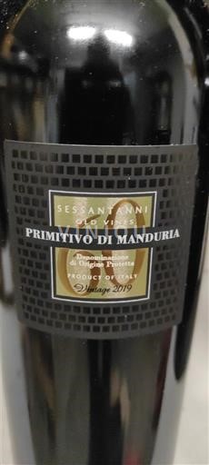 Apulien Primitivo di Manduria Sessantanni 2019
