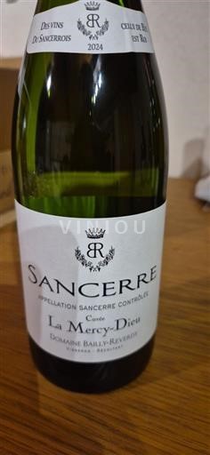 Údolí Loiry Sancerre Domaine Bailly-Reverdy La Mercy-Dieu 2024